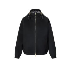 Reversible double-faced hooded sweatshirt