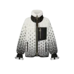 Monogram Ombré fleece jacket.