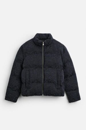 PADDED JACQUARD JACKET