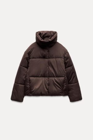 PADDED ANORAK, SHORT, WATERPROOF AND WINDPROOF