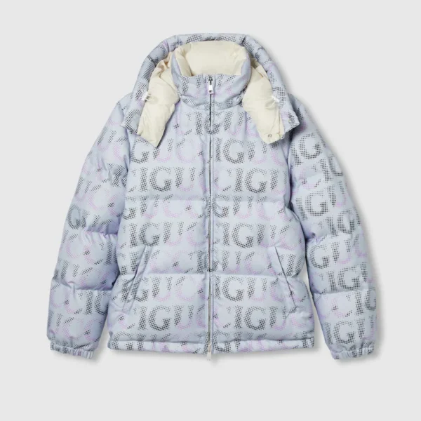Nylon puffer jacket - Image 2