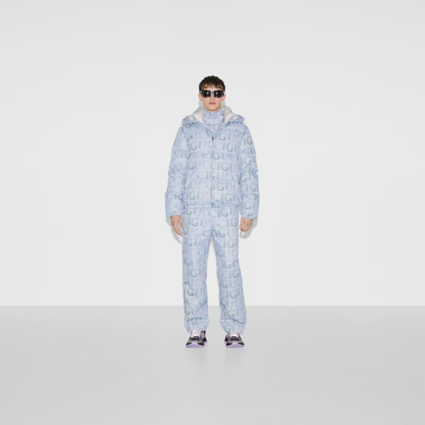 Nylon puffer jacket - Image 8