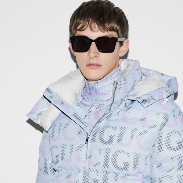 Nylon puffer jacket - Image 3