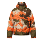 Printed down jacket