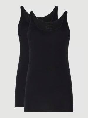 Stretchy Undershirt 2 Pack, Black
